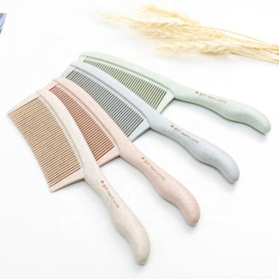 China Wholesale Cheap Household Travel Hotel Wheat Straw Hair Straightener Comb Home for sale