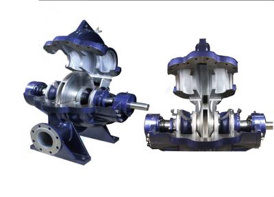 China La bomba centrífuga grande de la succión doble del flujo, dobla la cubierta terminada del hierro de la bomba en venta