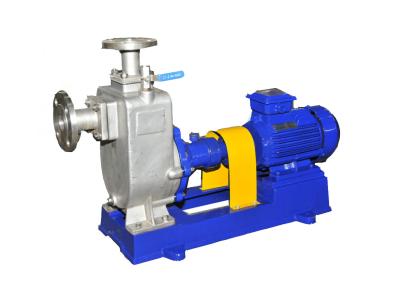 China Stainless Steel Self Priming Centrifugal Pump , Self Venting Pump For Water / Slurry for sale