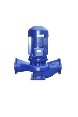 China Inline Vertical Single Stage Centrifugal Pump , Vertical Water Pump Chemical Process for sale