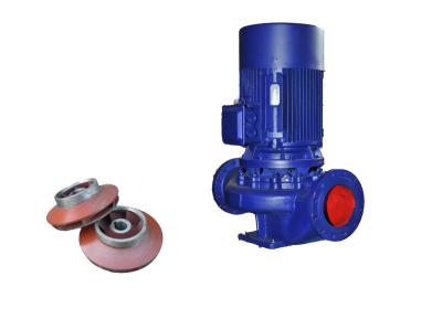 China High Capacity Single Stage Vertical End Suction Pump One Impeller Transport Pure Water for sale