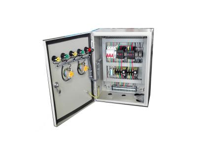 China Metal Electrical Control Panel / Power Panel Variable Frequency High Stability for sale