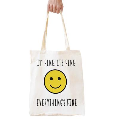 China 2021 Hot Eco-Friendly Wholesale Organic Cotton Bag Eco Friendly Cotton Bag With Logo for sale