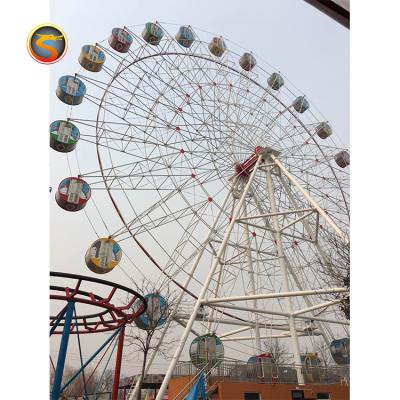 China FRP+steel China Manufacturer Outdoor Romantic Games Amusement Park Ride Ferris Wheel Entertainment Rides for sale