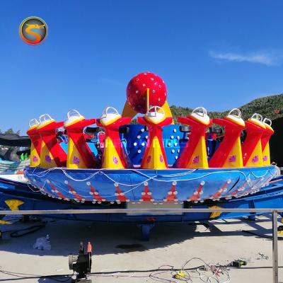 China Playground Theme Park Equipment Rides Bowl Magic Rides Flying UFO Rides On Sale Te koop