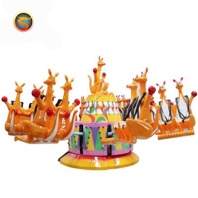 China Cheap Price Steel Ride Amusement Carnival Kids Games Luna Park Kangaroo Jumping Rides For Sale for sale