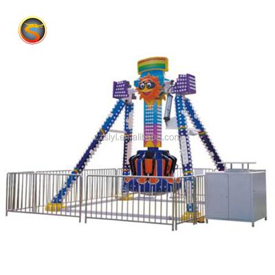 China FRP & Steel Frame Amusement Park Equipment Mini Kids Frisbee Ride Small Pendulum Rides for Indoor and Outdoor Playground for sale