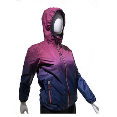 China 2021 Latest Style QUICK DRY Gradient Anorak Outdoor Women's Jackets for sale