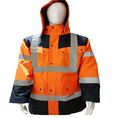 China High quality and cheap road safety water proof anorak / jacket uniforms for men for sale