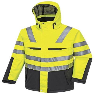 China Water Proof Factory Jacket Polyester Security Police Waterproof Winter Clothing / Jacket for sale