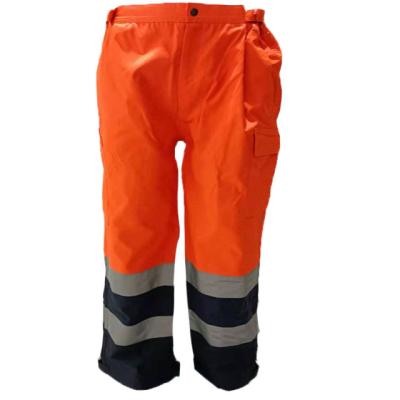 China Outdoor Safety Water Proof Factory Direct Sales Traffic Workwear Waterproof Pants for sale