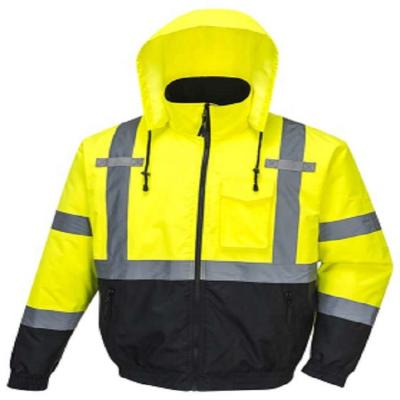 China Factory Wholesale High Quality Water Proof Motorcycle Rider Raincoat Outdoor Traffic Work Winter Coat Windproof Reflective Jacket for sale