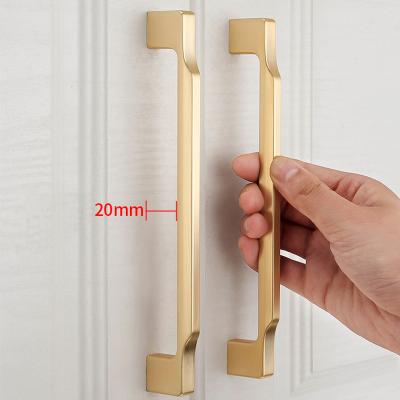 China Topcent Kitchen Cabinet Handle Furniture Hardware Hardware Zinc Alloy Modern Wardrobe Gold Antique Cabinet Handle for sale