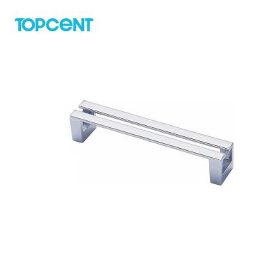 China Topcent Factory Price Modern Zinc Alloy Door Furniture Pull Cabinet Handle for sale