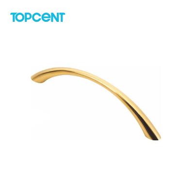 China Modern High Quality Gold Topcent Furniture Handle Zinc Alloy Cabinet Handle for sale