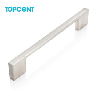 China Kitchen Modern Hardware Drawer Cabinet Pull Pull Furniture Topcent Zinc Alloy Handle for sale