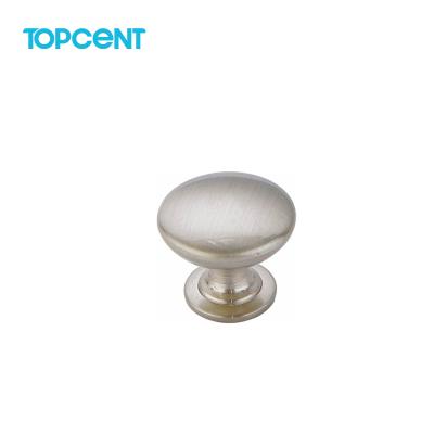 China TOPCENT Modern Zinc Alloy Furniture Handle Pull Cabinet Drawer Knobs for sale