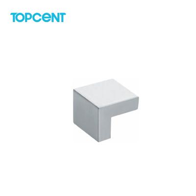 China TOPCENT Modern Solid Aluminum Cabinet Knob Furniture Handle Material for sale