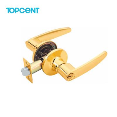 China Modern Simple Modern Privacy Passage Entry Door Entry Door Satin Nickel Topcent Lever Dummy Tubular Lock Handle Lock for sale