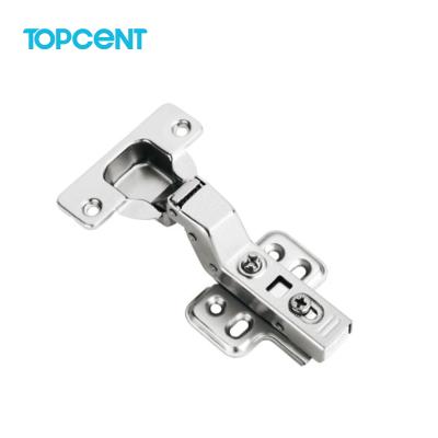 China Topcent CH.3337 Modern Furniture Hardware Accessories Hinge 35mm Soft Narrow Inset Hydraulic Sideboard Hinge for sale