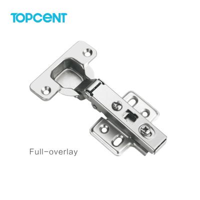 China Topcent Individual Furniture Modern Narrow 2D Hinge Manufacturer Full Covered Cabinet Door Hinge for sale