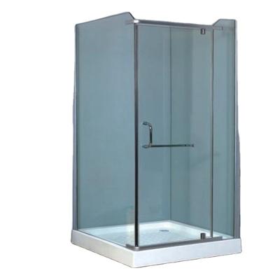 China Smoothly Slide High Quality Transparent Aluminum Frameless Luxury Glass Bathroom Shower Room for sale