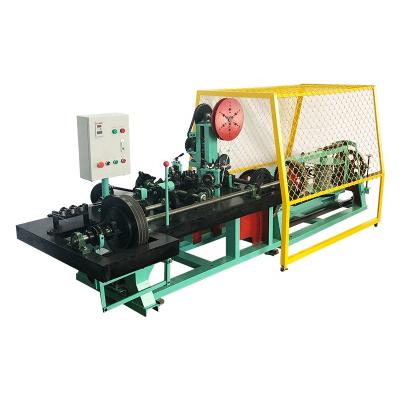 China High speed automatic barbed wire machine for best price 120kg/h; 22.5meters/m for sale