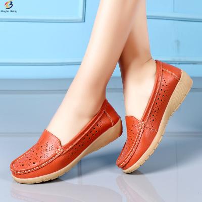 China New Style Women Sneakers Office Luxury Shoes Round Flats Women Shoes for sale