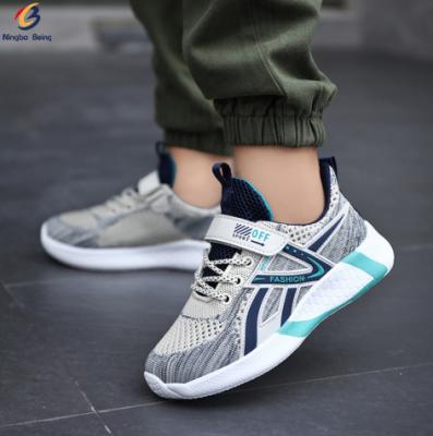 China New Design Good Quality Round Children Running Walking Shoe School Shoes Boys Children's Sports Shoes for sale