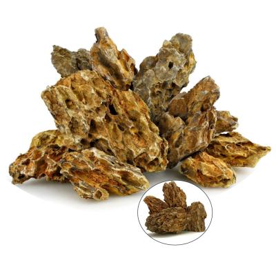 China Viable Aquascape Onko Dragon Stone Porous Rock For Aquarium Decoration for sale