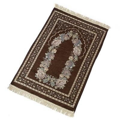 China Sajada Washable Blankets Prayer Blanket Polyester Turkey Muslim Prayer Rug for sale