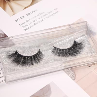 China long ultra beauty 25mm 3d Mink Eyelashes, 25mm clear strip package custom 3d Mink Eyelashes box for sale