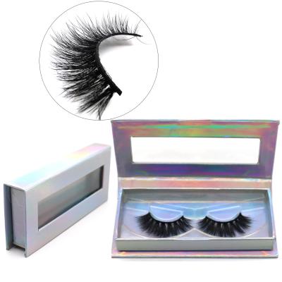 China Natural Long Mink Lashes Custom Logo 3d Mink Eyelashes Vendor for sale