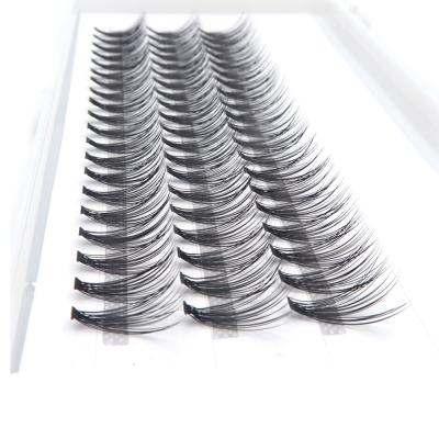 China Wholesale Natural Long Price 10D 20D Heat Bonded 0.07 Different Lashes Eyelash Groups for sale