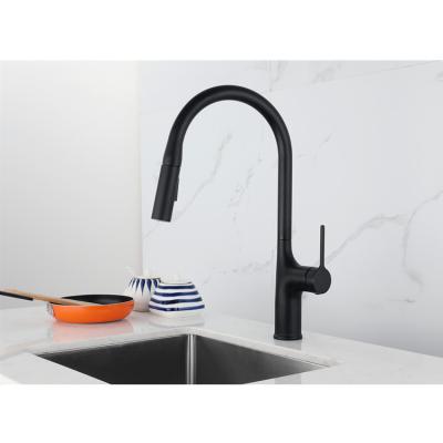 China High Quality Hose Copper CE Approved Outlet Water Brass Pull Out Kitchen Faucet for sale