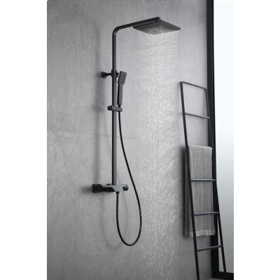 China With Slide Bar Factory Price Thermostatic Shower Set Faucet Bathroom for sale