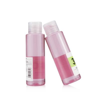 China PET 80ml 100ml Cosmetic Unique Empty Lotion Liquid Recyclable Plastic Bottles In Bulk With Flip Cap for sale