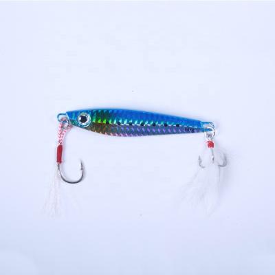 China Durable Japanese Weihai Canglong 20g30g40g60g Lead Fishing Luminous Primers Metal Jig Hard Lure Cast Fishing Lures for sale