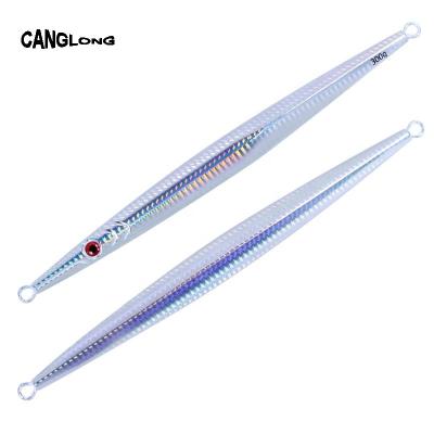 China Durable Hot Selling Canglong Fishing Lead Fish 300g/350g/400g Fast Sinking Lures Wholesale Iron Dish For Jig Fishing for sale