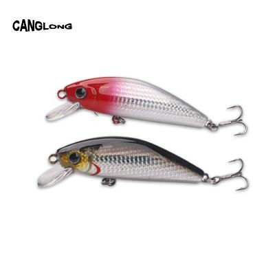 China Canglong New Design 5.6G/6CM Long Durable Wholesale Casting Minnow For Perch Dog Fish for sale