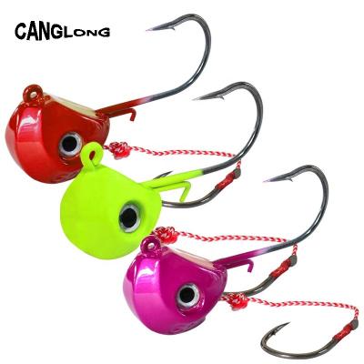 China Canglong New Design Durable 40g-100g Lead Building Lure Various Colors Can Be Customized for sale