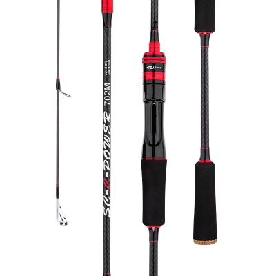 China Canglong Carbon Road Durable Sub Rod Complete Set Straight Handle Fishing Rod Spinning Wheel Gun Grip Rod Water Drop Wheel Set Fishing RO for sale