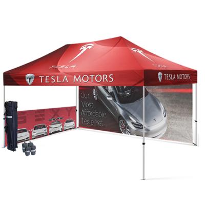 China Promotional Custom Material And Full Color Graphics 10' Luxury Outdoor Advertising Canopy Tent for sale