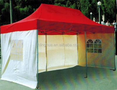 China Quick open & Close Up / Easy Carry Big Heavy Duty 3x4.5m Pop Up Portable Gazebo Folding Trade Show Tent Advertising Exhibition Canopy Tents 3x6m With Sidewalls for sale