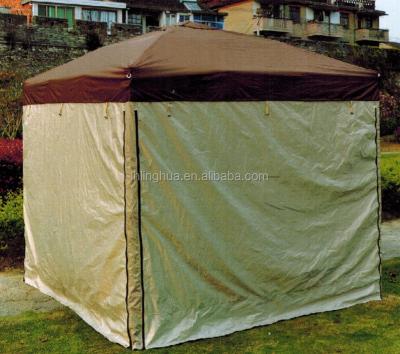 China Quick open & Narrow/Easy Carry 3x3 Outdoor Garden Furniture Sun Shelter Tent With Roll Up Sidewalls Folding Portable Tent 10x10ft Customized for sale