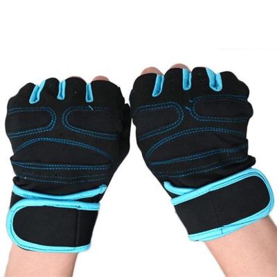 China Workout Weightlifting Bodybuilding Training Fitness Gym Unisex High Quality Breathable Gloves for sale