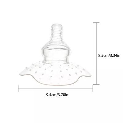 China BPA Free Breastmilk Silicone Nipple Care Shield Pad Nursing Cover With Case for sale