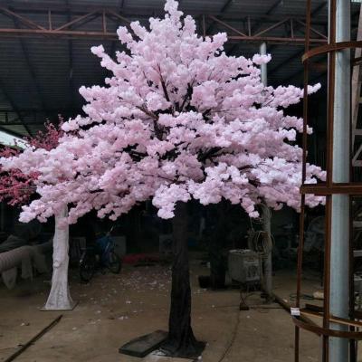 China Customized Realistic Large 8m Pink 8m Big White Cherry Blossom Artificial Trees 3m 4m 5m 6m 7m For Wedding Restaurant Decoration for sale