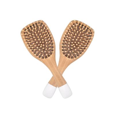 China Nondisposable Top Selling Well Designed Natural Beech Detangling Scalp Massage Hair Brush For Home Use for sale