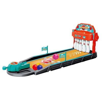 China Children Fun Toys Zhengguang Educational Indoor Sport Single Player Game Bowling Ball Set Table Toy for sale